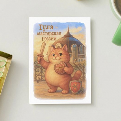 Наш маскот — котик-путешественник — теперь на открытках!  - фото # 5